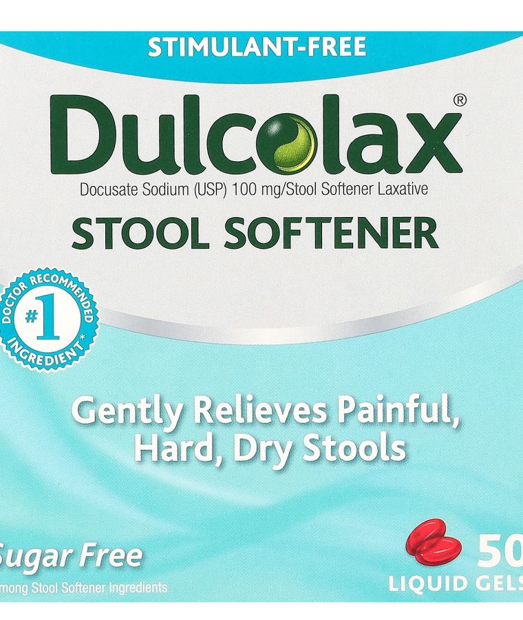 DULCOLAX Stool Softener 50 Liquid Gels