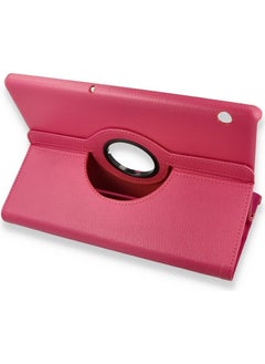 Karce CLZ942 Huawei Mediapad T5 10 Case 360 Tablet Leather Case - Product Color: Red  - Image 5