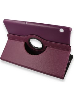 Karce CLZ942 Huawei Mediapad T5 10 Case 360 Tablet Leather Case - Product Color: Red  - Image 4