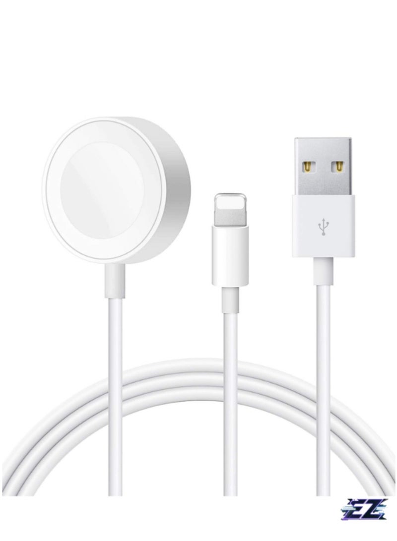 ELTRAZONE "Sleek 4.9 ft MFi Certified Magnetic Charging Cable for Apple Watch & iPhone" - Image 1