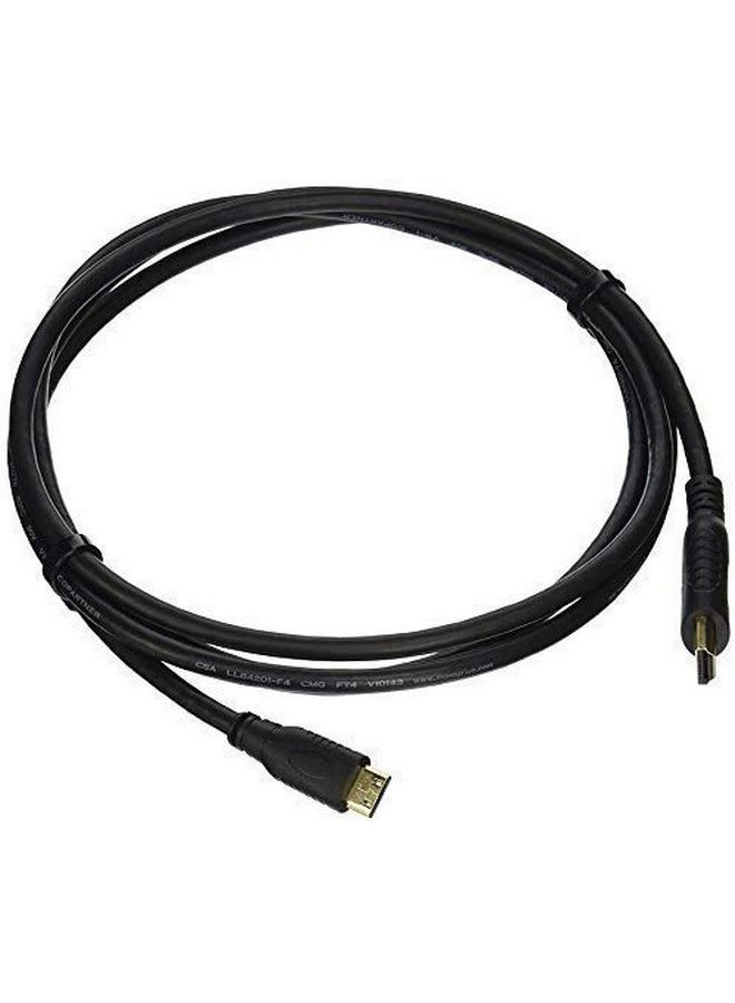 excelshoots Hdmi Cable For Canon Eos 90D Camera Highspeed 4K Mini Hdmi To Hdmi Cable For Canon Eos 90D Dslr Camera 6 Feet Gold Plated. - Image 3