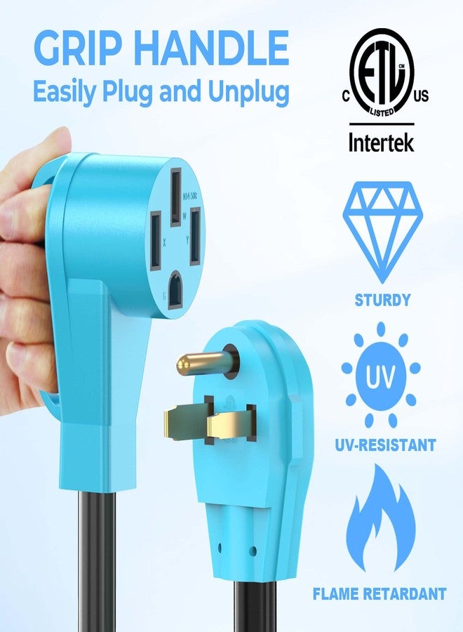 CircleCord NEMA 6-50P to 14-50R EV Charging Level 2 Adapter Cable, 180 Degree Bent Design with Grip Handle, Heavy Duty 6 Gauge - Image 4