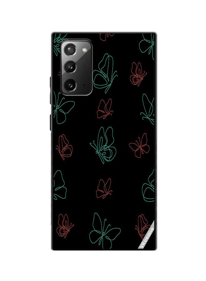 VR CREATIVE Protective Case Cover For Samsung Galaxy Note20 5G Classickases Design Multicolour - Image 1