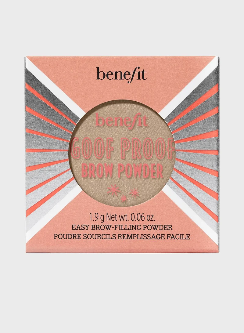 Benefit Cosmetics Goof Proof Brow Powder - 01