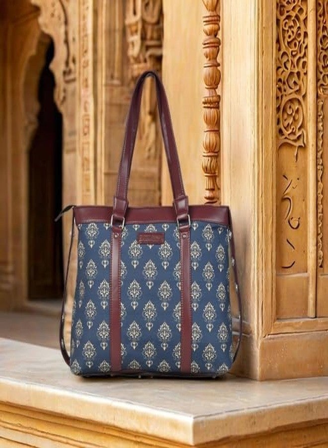 Bot Bag E-handbag for women without Smart features (royal print7) - Image 5