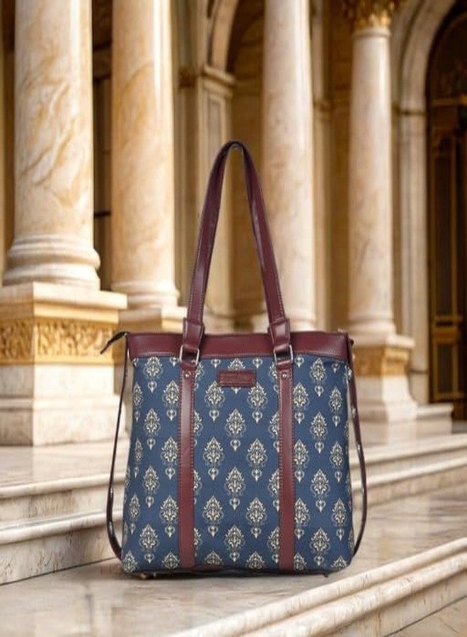 Bot Bag E-handbag for women without Smart features (royal print7) - Image 3