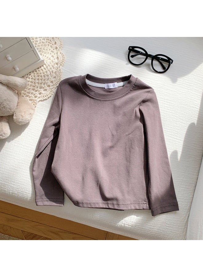 Children's Clothing Spring And Autumn New Striped Long-sleeve T-shirt For Young Girls Versatile Top Boys' Clothing