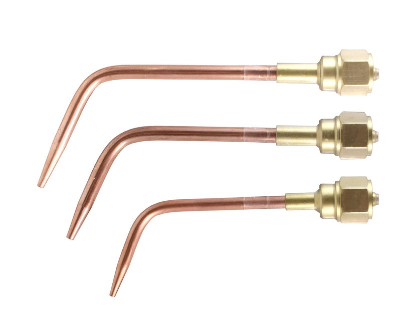 3 PACK SA Welding Nozzle Replacement for 300 Series Victor torch handles Sizes 1 2 and 3