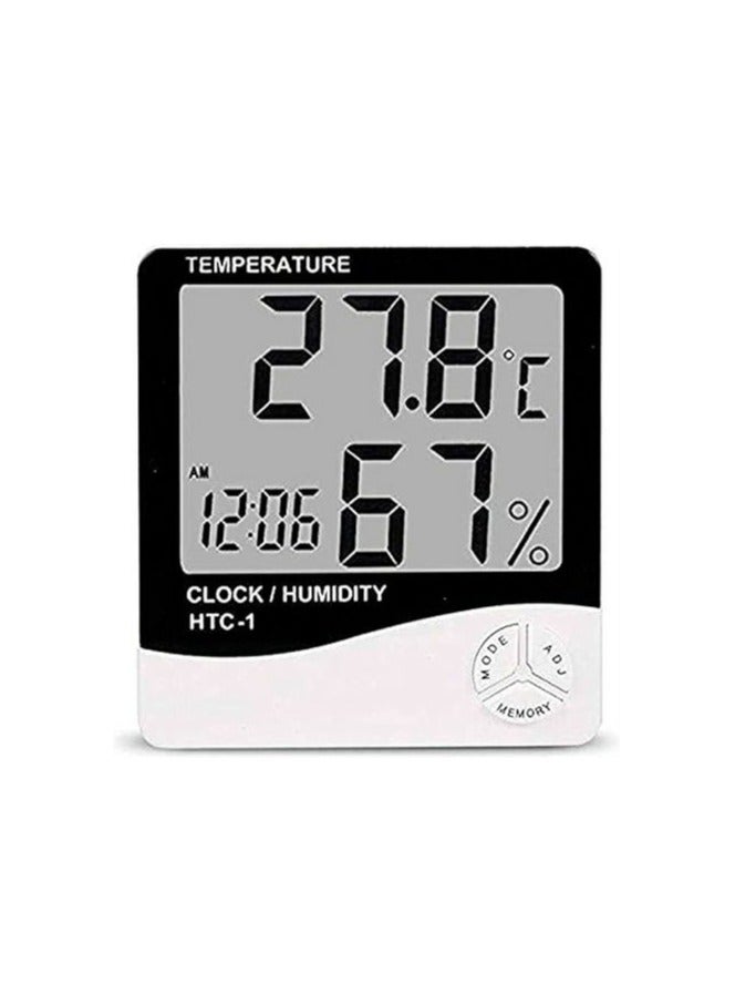Indoor and outdoor digital display thermometer and hygrometer – Ideal for homes and offices  - Image 2