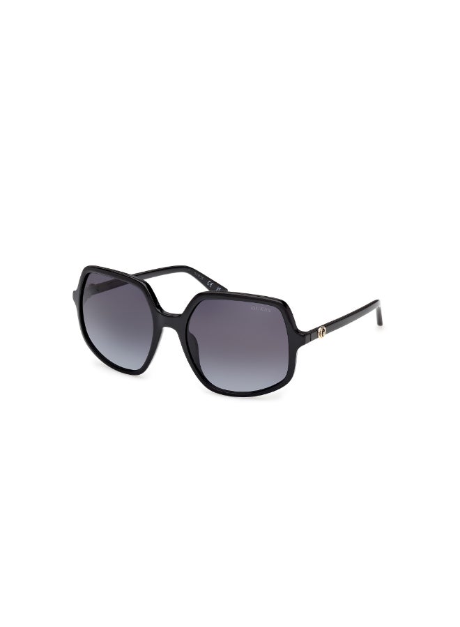 GUESS FULL RIM UV PROTECTION GUESS PLASTIC SUNGLASSES GU0025696P58 - Image 1
