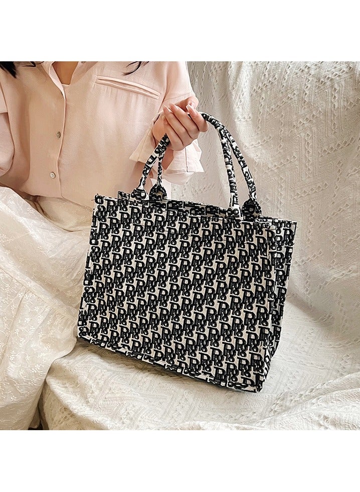 Tote bag fashionable women's shoulder handbag - Image 3