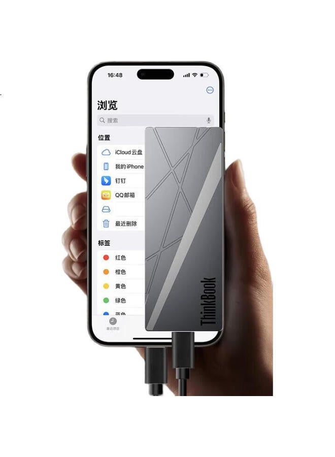 Thinkpad Lenovo Thinkbook 2Tb Portable Solid State Drive, Usb4.0 Pssd, Read Speed 3800Mb/S, Type-C Direct Connection To Phone, External Hard Drive For Computer, Tu820 - Image 3