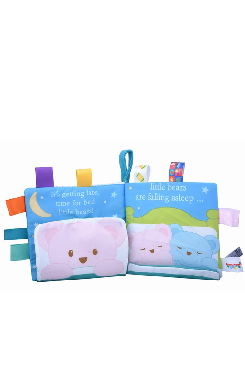 Animal Zoo Baby Crinkle 3D Cloth Story Books For 0-12 Months Infants Baby Soft Book Toys Gifting - Image 3