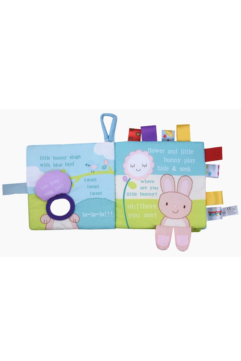 Animal Zoo Baby Crinkle 3D Cloth Story Books For 0-12 Months Infants Baby Soft Book Toys Gifting - Image 4