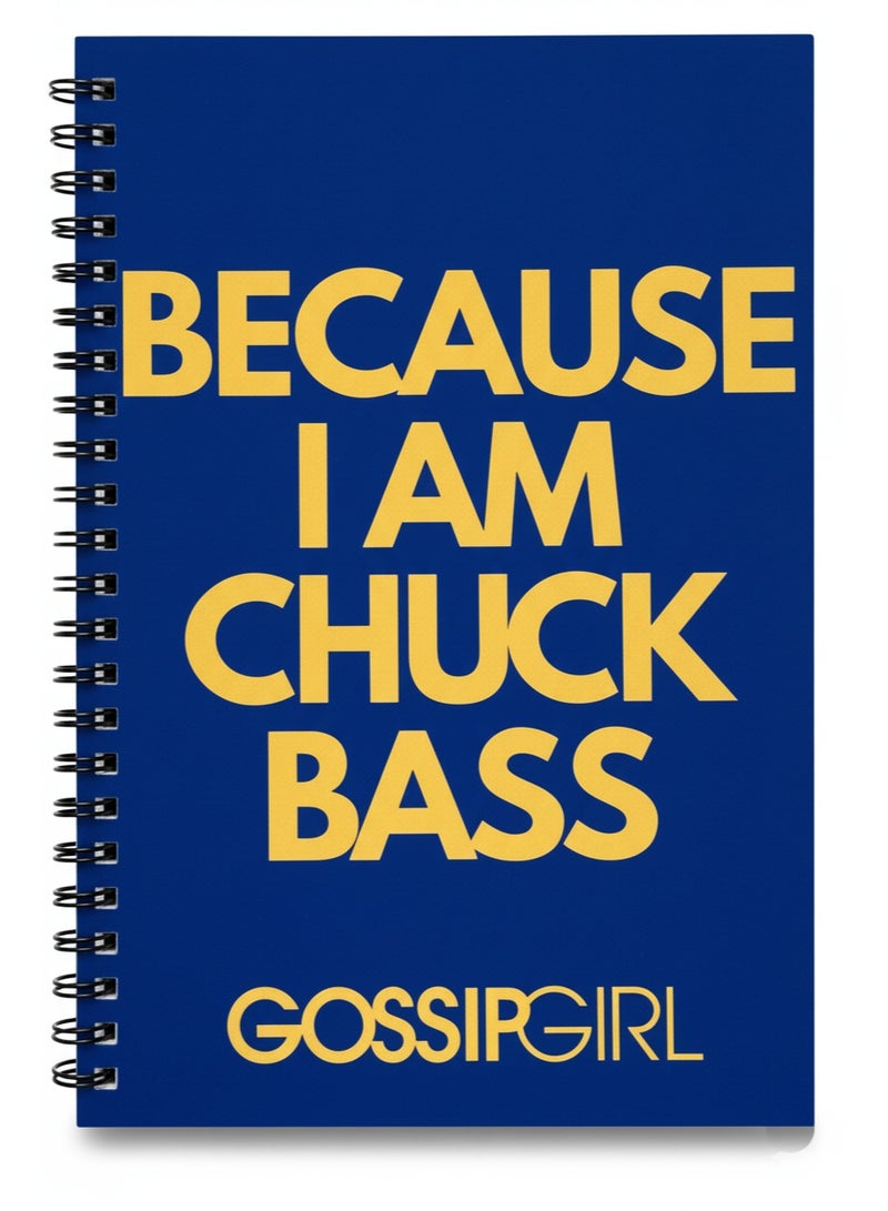 LOUD UNIVERSE دفتر تشاك باس – دفتر حلزوني مستوحى من مسلسل جوسيب جيرل