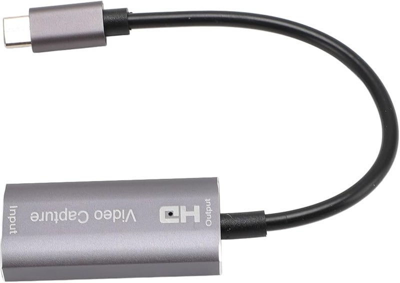 بطاقة التقاط فيديو من سبيكة الألومنيوم من USB C إلى HDMI بدقة 4K و1080P للبث المباشر وتسجيل الألعاب - Image 1