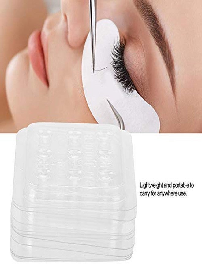 Sonew Disposable Eyelash Adhesive Palette Plastic False Eyelash Glue Gasket Holder Pallet 10 pcs - Image 3