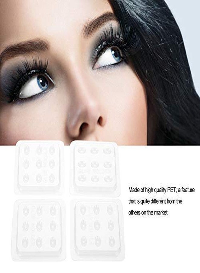 Sonew Disposable Eyelash Adhesive Palette Plastic False Eyelash Glue Gasket Holder Pallet 10 pcs - Image 5