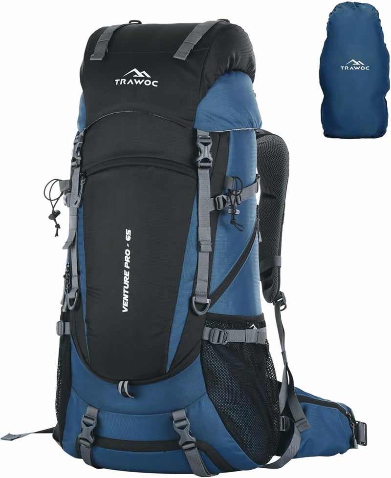 TRAWOC VENTURE PRO 65L Hiking Backpack - Image 1