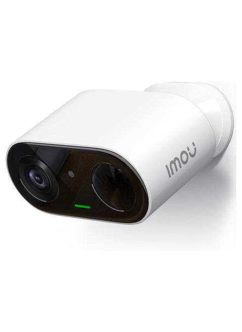 Imou 2K Wireless Security Camera Outdoor PIR AI Human Detection, FREE Cloud/Local Storage, Battery Operated CCTV Camera WiFi Home Security Camera, Siren, 2-Way Audio, IP65, Magnetic, Works with Alexa