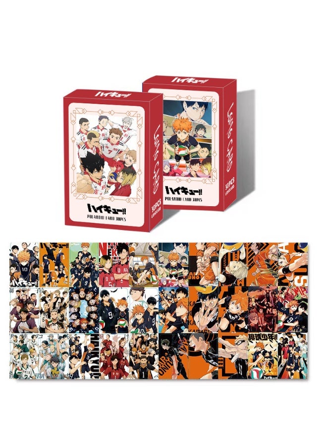 NIBEMINENT 30 Pcs Cartoon Haikyuu!! Double-sided Lomo Cards Card For Fans Collection Gifts - Image 2