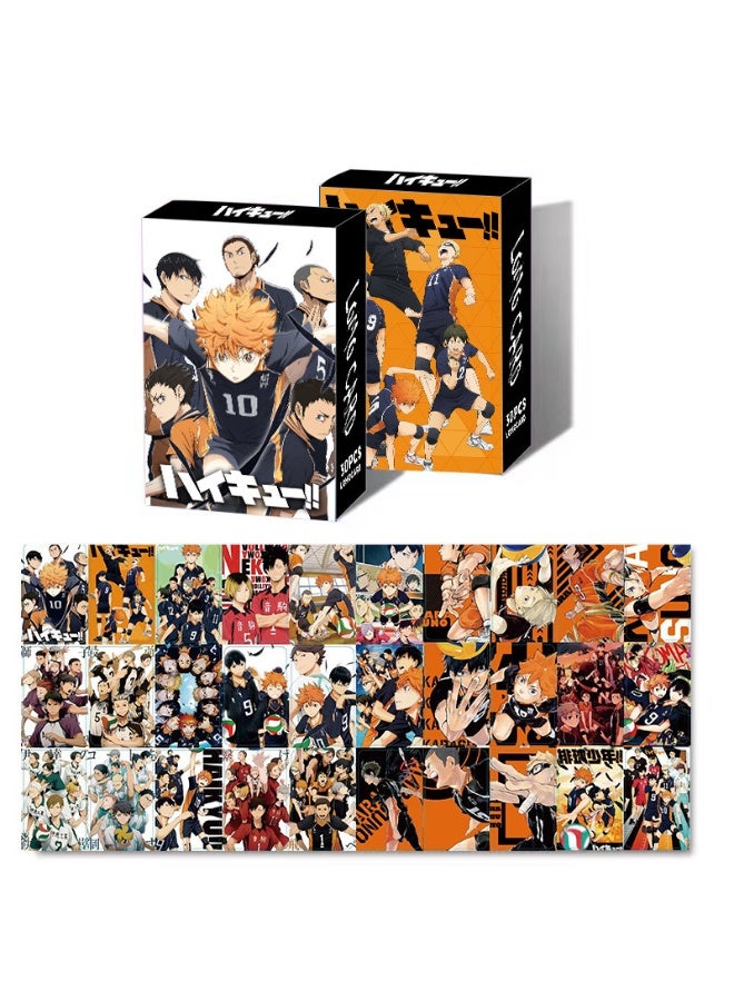 NIBEMINENT 30 Pcs Cartoon Haikyuu!! Double-sided Lomo Cards Card For Fans Collection Gifts - Image 3