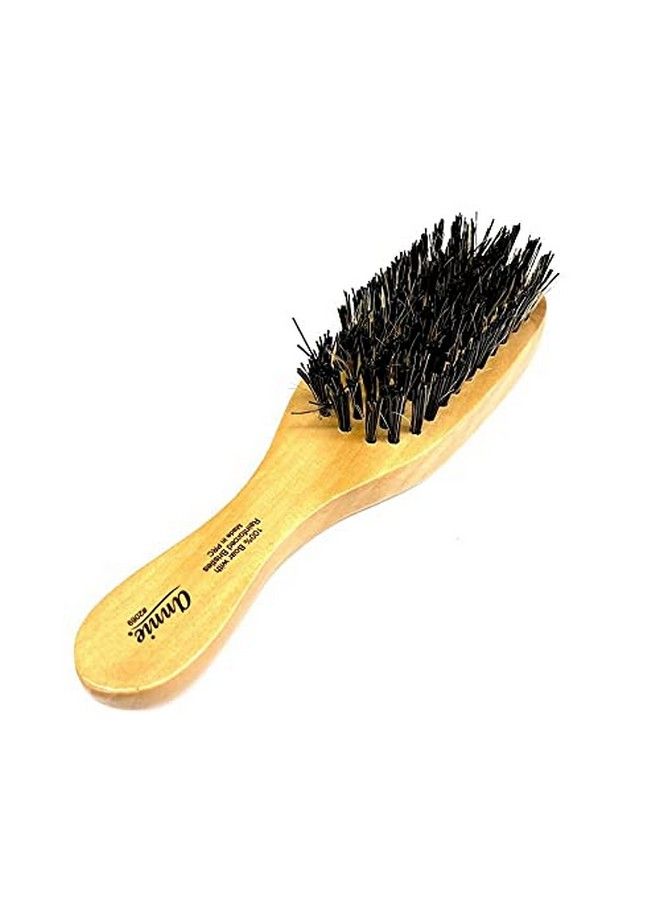 Annie Mini Wave Brush Bulk (24) Count (100%) Boar Reinforced Bristles Polished Wooden Handle Best For Thick Hair - Image 5