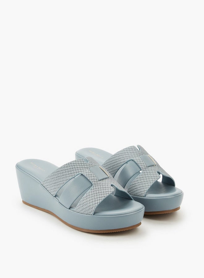 Flora Bella By Shoexpress Women Wedge Heel Sandals - Image 3