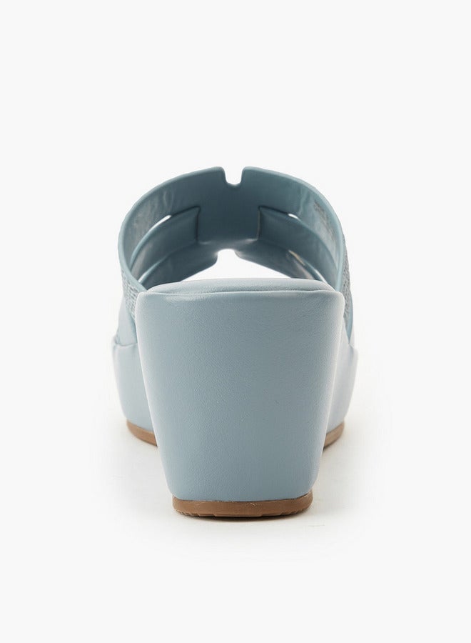 Flora Bella By Shoexpress Women Wedge Heel Sandals - Image 5