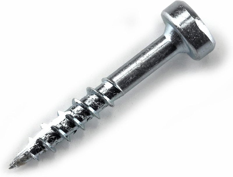 Kreg SPS-C1-250 Zinc Pocket Screws, 1-Inch #7 Coarse Thread, Pan- Head (250 Count) - Image 2