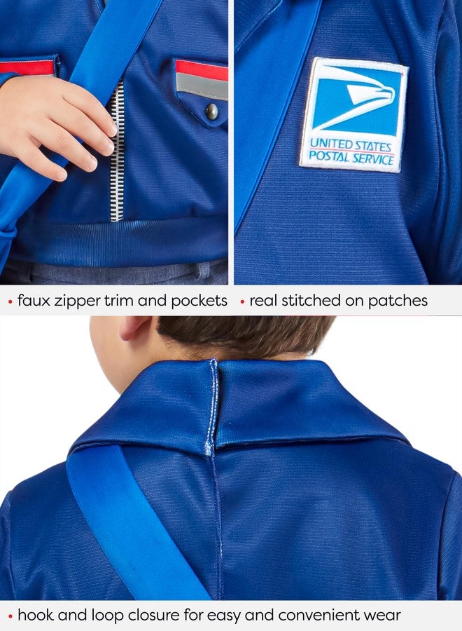 Rubies United States Postal Service: USPS Letter Carrier Costume for Toddlers, Unisex 4T - Image 2