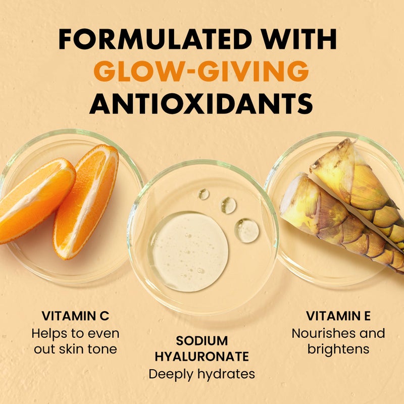 Eclat Skincare Vitamin C Moisturizer for Face with Hyaluronic Acid & Squalane - Face Brightening Cream - Anti Aging, Firming & Hydrating Vitamin C Cream for All Skin Tone 50 ml - Image 2