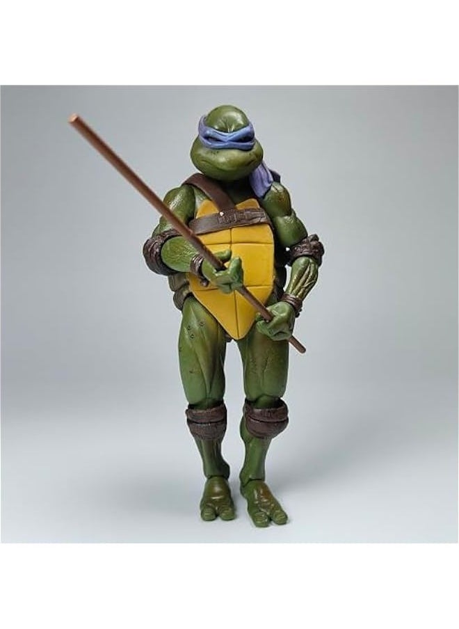 null - KNOWPLYER Ninja Turtle Figure Series : 7 TMNT Donatello Donnie Action Figure, Decorations Collectible Gift (Purple) - Image 1