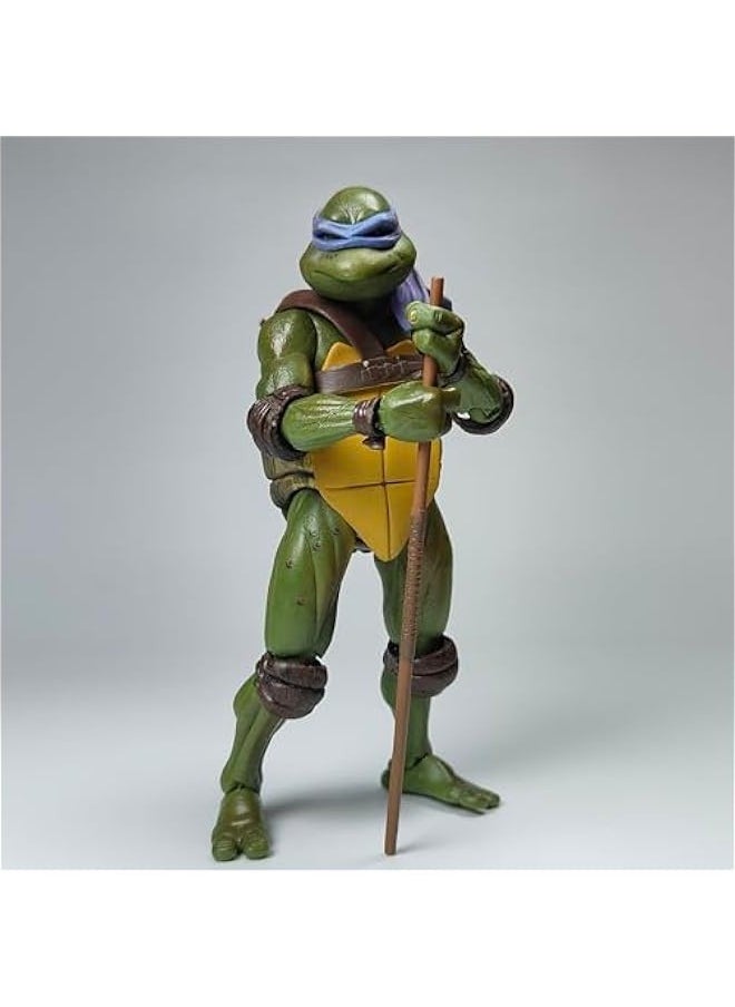 null - KNOWPLYER Ninja Turtle Figure Series : 7 TMNT Donatello Donnie Action Figure, Decorations Collectible Gift (Purple) - Image 1
