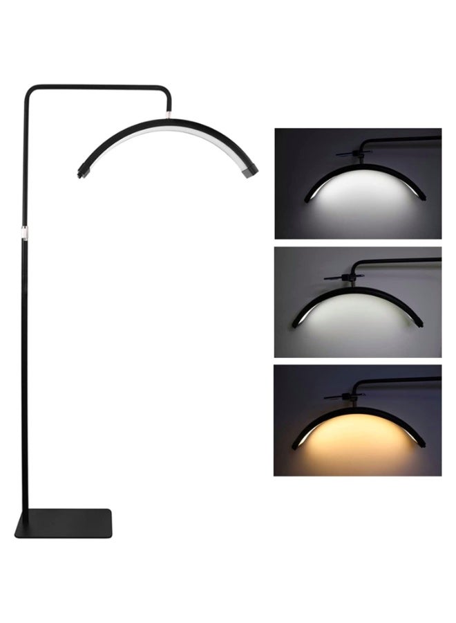 جينرال برو كشاف هاف مون LED GenPro HD-M6X – 36 واط، درجة حرارة لون 3000K–6000K، مع ستاند معدني قابل للتعديل - Image 1