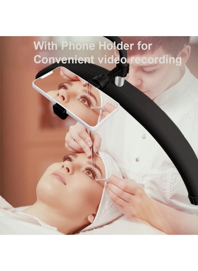 جينرال برو كشاف هاف مون LED GenPro HD-M6X – 36 واط، درجة حرارة لون 3000K–6000K، مع ستاند معدني قابل للتعديل - Image 2