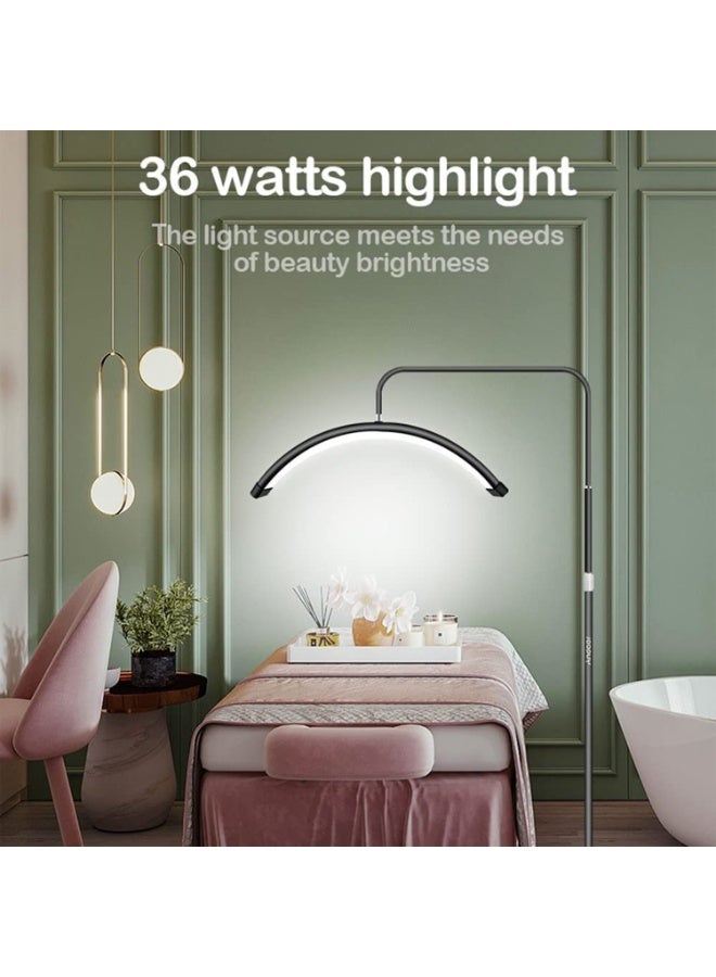 جينرال برو كشاف هاف مون LED GenPro HD-M6X – 36 واط، درجة حرارة لون 3000K–6000K، مع ستاند معدني قابل للتعديل - Image 4