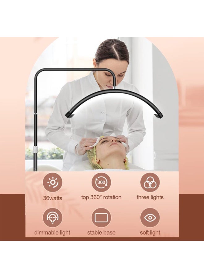 جينرال برو كشاف هاف مون LED GenPro HD-M6X – 36 واط، درجة حرارة لون 3000K–6000K، مع ستاند معدني قابل للتعديل - Image 3