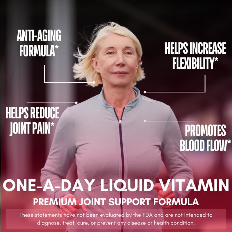 Tropical Oasis Joint Complete Premium Liquid Joint Supplement wGlucosamine Chondroitin MSM Hyaluronic Acid  for Bone Joint Health  96 Max Absorption 32oz 32 serv - Image 4