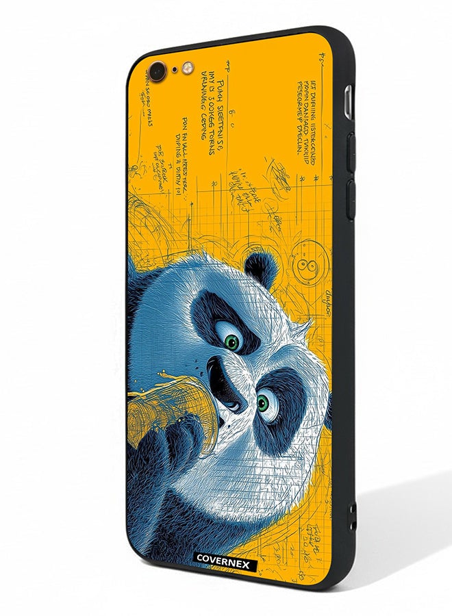 Covernex Apple iPhone 6 Plus Protective Case Cover Printed Featuring Whimsical Panda Illustration - Image 1