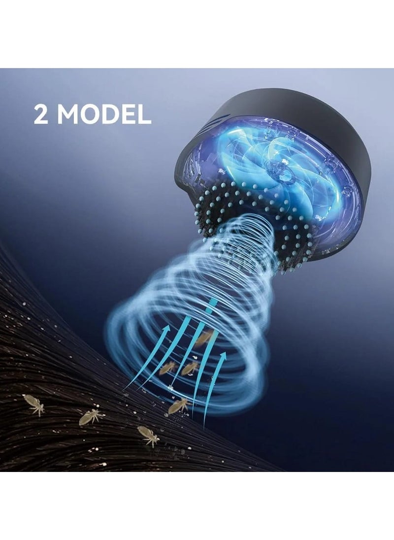 Generic - Electric Dandruff Comb Lice Comb Flea Comb Soft Mane Dandruff Brush for Dandruff Removal Electric Flea Comb for Kids Cats Dogs for Long Short Thick and Sparse Hair Soft Hair - Image 1
