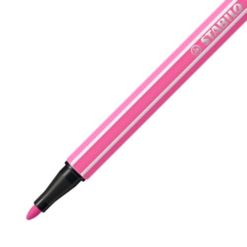 STABILO Premium Felt Tip Pens & Fineliner Pen 68 Point 88 - Shades of Pink - Pack of 8 - Image 3