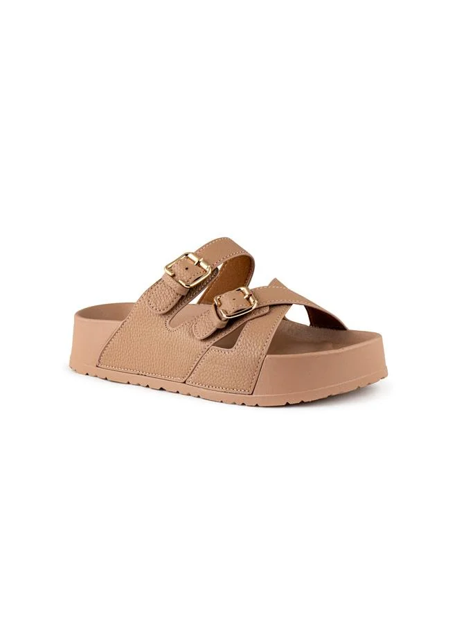 Vincci Women Multi-strap Wedge Sandals