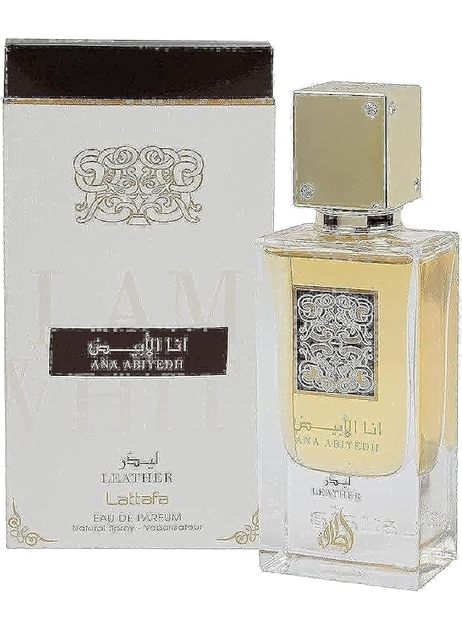 Lattafa Ana Abiyedh Leather Long Lasting Imported Eau De Perfume 100 Ml For Men And Women Package Pack Of 1