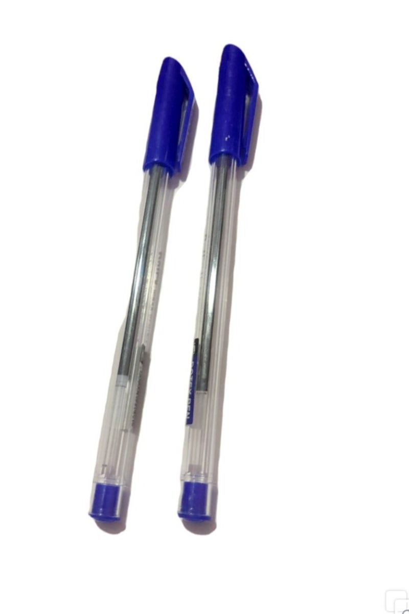 قلم الجاف ٠.٧ مم لون الحبر أزرق العلبة :10 اقلام - Image 1