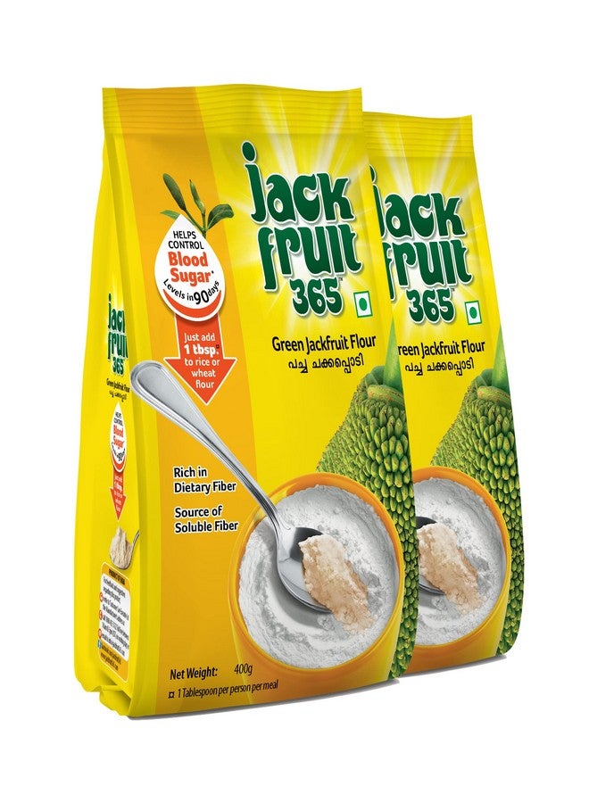 Eastern Jackfruit365 Green Jackfruit Flour - 800G ( 2 Packs of 400g ) - Image 1