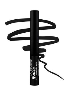 L.A. Colors Liquid Eyeliner Matte, Chrome and Holographic Matte Black 5ml