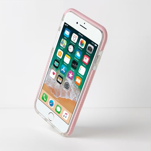 Dumkery Cute Phone Case Compatible with iPhone SE 2020/ SE 2022 Case, Bow Girly Aesthetic Pattern, iPhone 7/8 Case, Soft TPU Shockproof Bumper Cover for Girls Women Pink - Image 3