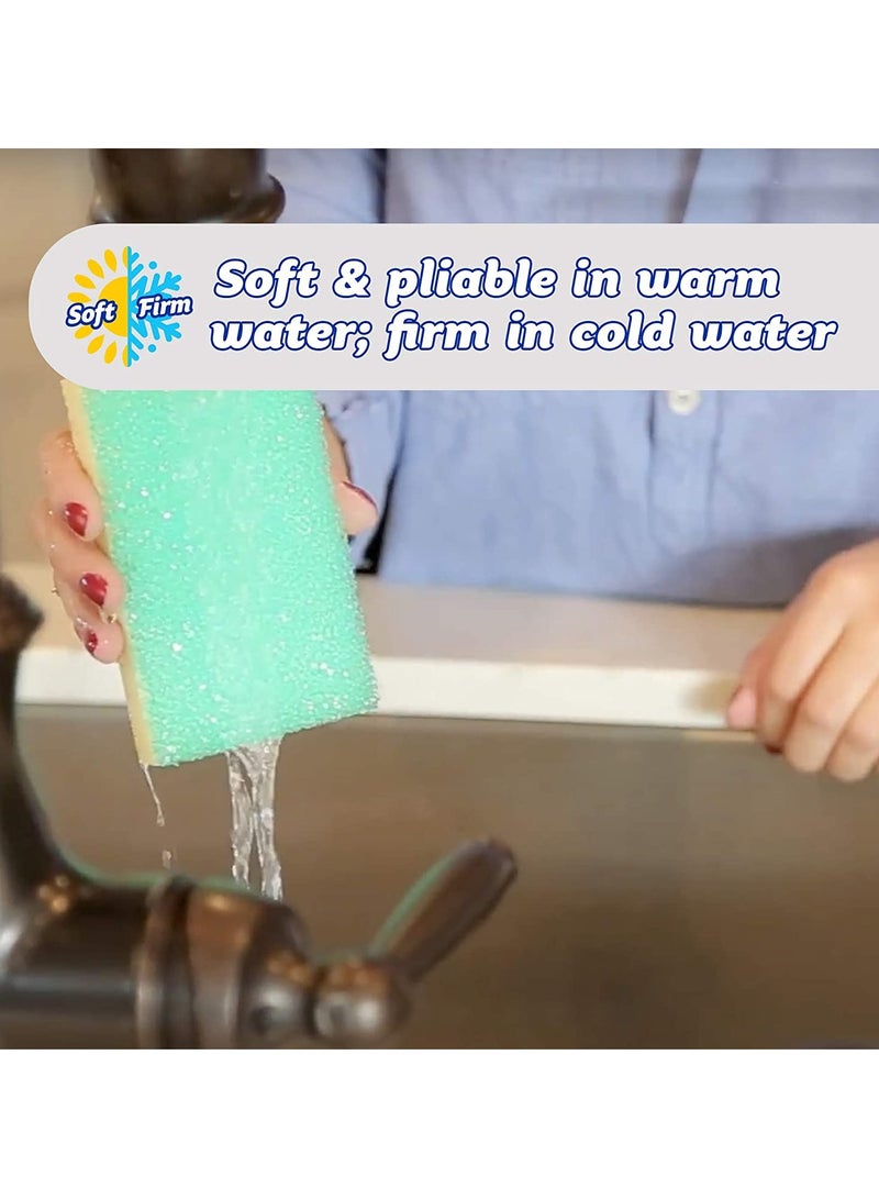 Scrub Daddy Sponge Daddy Heavy Duty Dual-Sided Sponge + Scrubber For All Purpose 3 Pack, Scratch Free & Resists Odors - Image 5