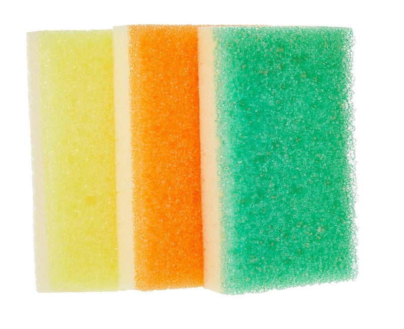 Scrub Daddy Sponge Daddy Dual-Sided Sponge and Scrubber 3 Pack, Scratch-Free Kitchen Cleaning Sponges with Odor Resistant Design for Dishes, Cookware, Sink and Household Cleaning - Image 2